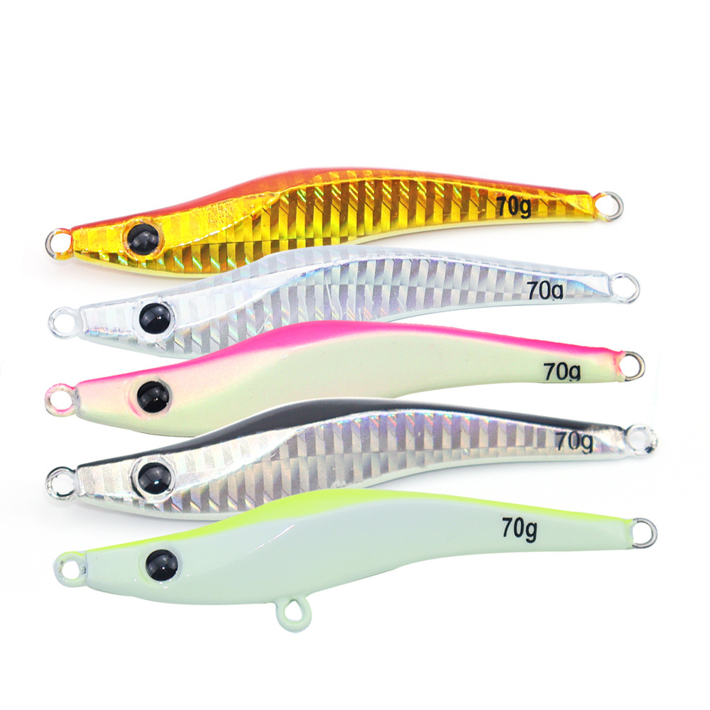 南油铁板虾路亚饵深海海钓铁板铅鱼船钓20克-200克批发跨境