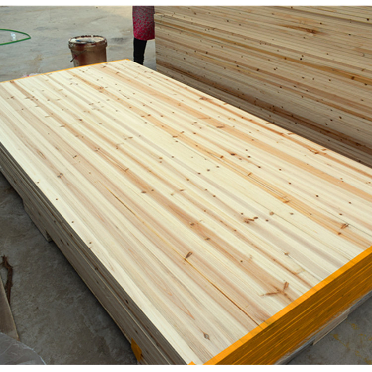 工厂销售香杉木直拼板无结均匀板面漂亮18mm厚实木大板家居装饰板