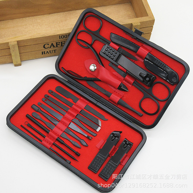 Exfoliating manicure tools set stainless steel for manicure for…