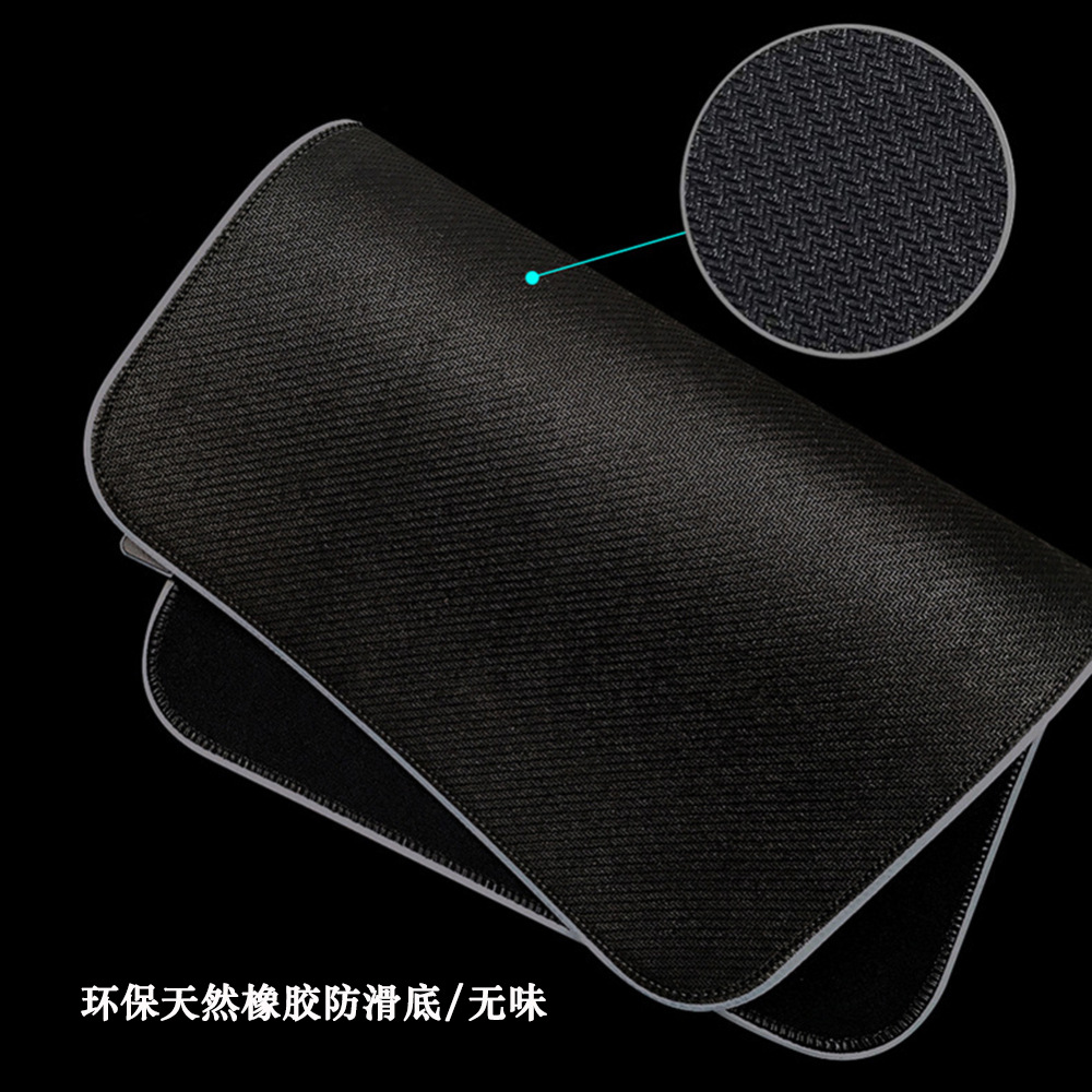 Colorido Led de gran tamaño luminoso mouse pad RGB Mesa Grande estera Gaming Keyboard mouse pad antideslizante estera de mesa