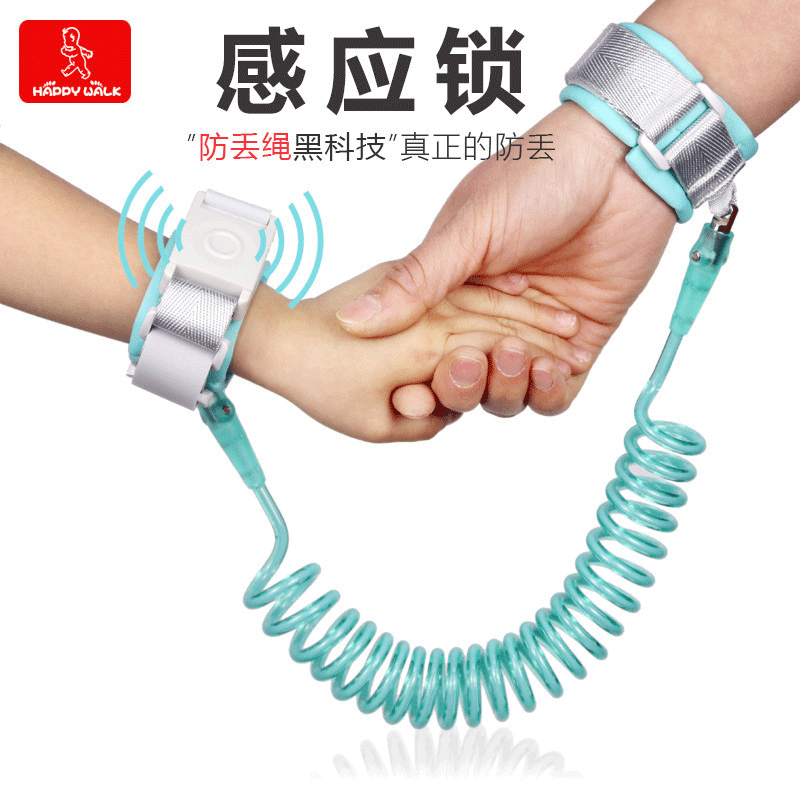 Suministros de protección para bebés para niños taobao nuevo deslizamiento al aire libre cinturón anti-perdido pulsera de cuerda de tracción