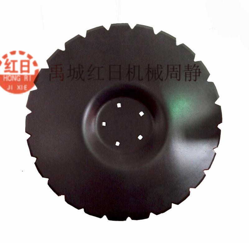 610*6mm农机配件缺口耙片  免耕播种机波纹耙片  平盘耙片
