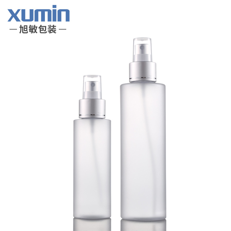 100-200ml esmerilado botella de spray de tóner cosmético botella de spray puro Rocío sub-botella de embalaje Xumin