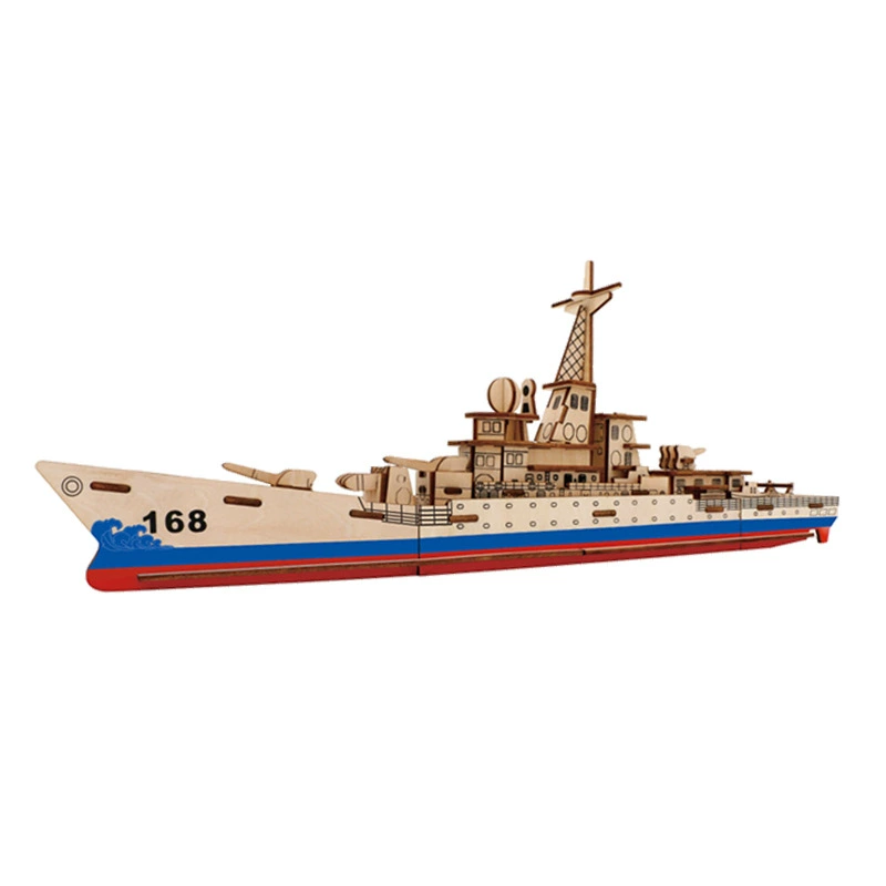 Деревянная умная игрушка, объемная головоломка, ручная работа, в 3D формате