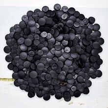 厂家现货鞋扣黑色工字扣塑胶鞋扣 软胶扣PVC鞋花鞋扣工字扣定款式