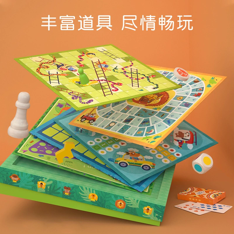 Когнитивная столовая игрушка, универсальная настольная игра, карты, 32, семейные игры, карты проверки знаний