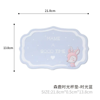 Car Interior Mobile Phone Anti-Slip Anti-slip mat - time-blue
