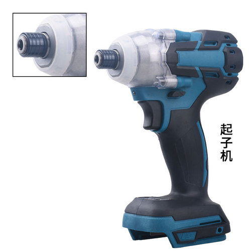 Factory direct sales 388VF brushless lithium battery wrench, electric wrench, shelf worker, woodworking impact cannon, rechargeable electric drill