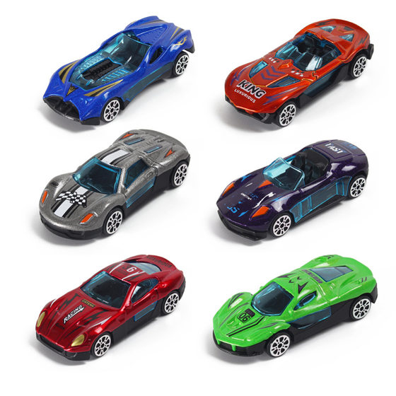 Chenghai toy factory alloy car model simulation running car model car racing boy children's toy car wholesale
