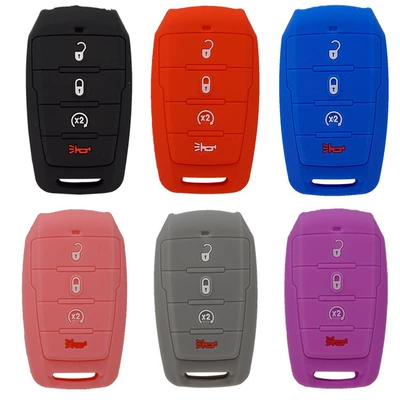 Suitable for Dodge Dodge RAM1500 2019-2020 Leslebo Platinum car key case silicone case