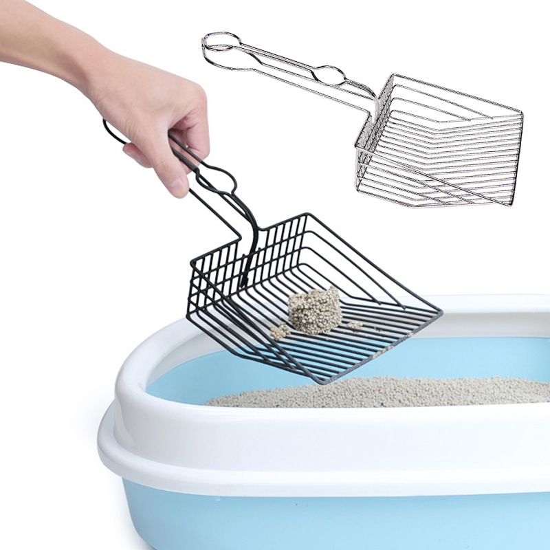 Metallspade för kattsand - robust spade för husdjur_voghion.com