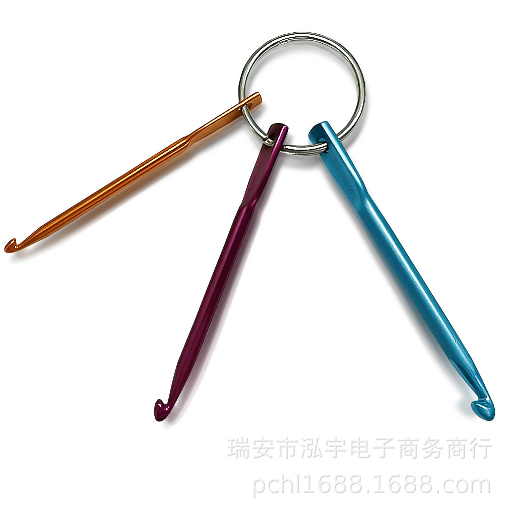 Herramientas de tejer alúmina crochet Set de 3 piezas 3 modelos