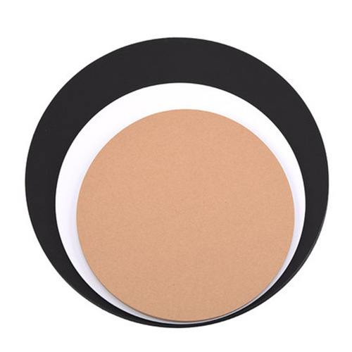 Round kraft paper painting color white thickened cardboard wholesale children's handmade art creative 200g drawing paper