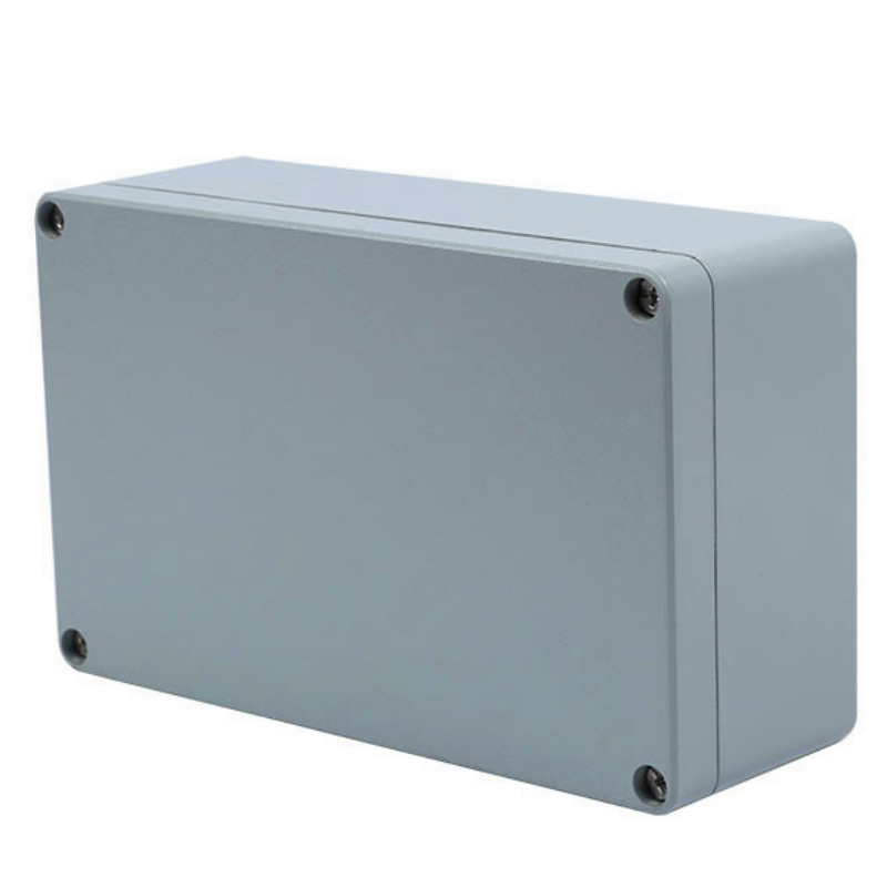 TIBOX天齐铸铝端子盒 260*160*90户外防水接线铝盒铁盒 可开孔