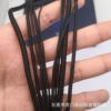 黑色尼龙绳圆包芯编织涤纶抽拉绳子箱包配件厂家批发户外捆绑绳|ms
