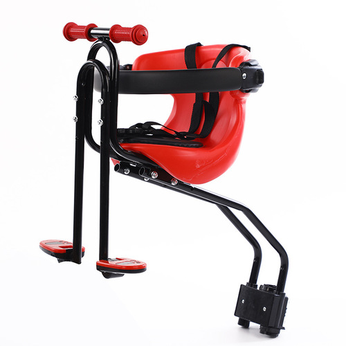 Wholesale Mountain Bike Front-Positioned Child Safety Seat with Full Surround Guardrail, Quick-Release Design, and Baby-Friendly Bike Saddle