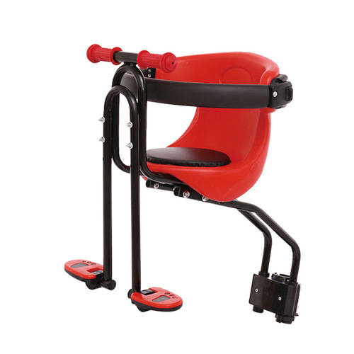 Wholesale Mountain Bike Front-Positioned Child Safety Seat with Full Surround Guardrail, Quick-Release Design, and Baby-Friendly Bike Saddle