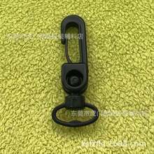 厂家现货箱包配件15MM塑料挂钩扣5分塑胶旋转勾扣 手袋配件塑胶扣