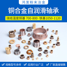 厂家SEA863含油自润滑轴承粉末冶金铁基铜包铜铁产品铜质铜合金