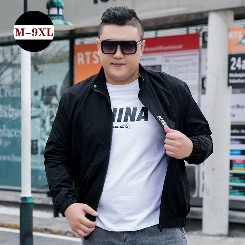 Осенняя куртка, Мужской пуловер, мужская куртка плюс толстый плюс большая весна и осень корейская модная Толстая Мужская Красивая одежда мужская одежда