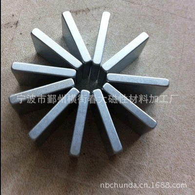 磁铁厂家供应N42性能F20X10X3磁性组件磁钢