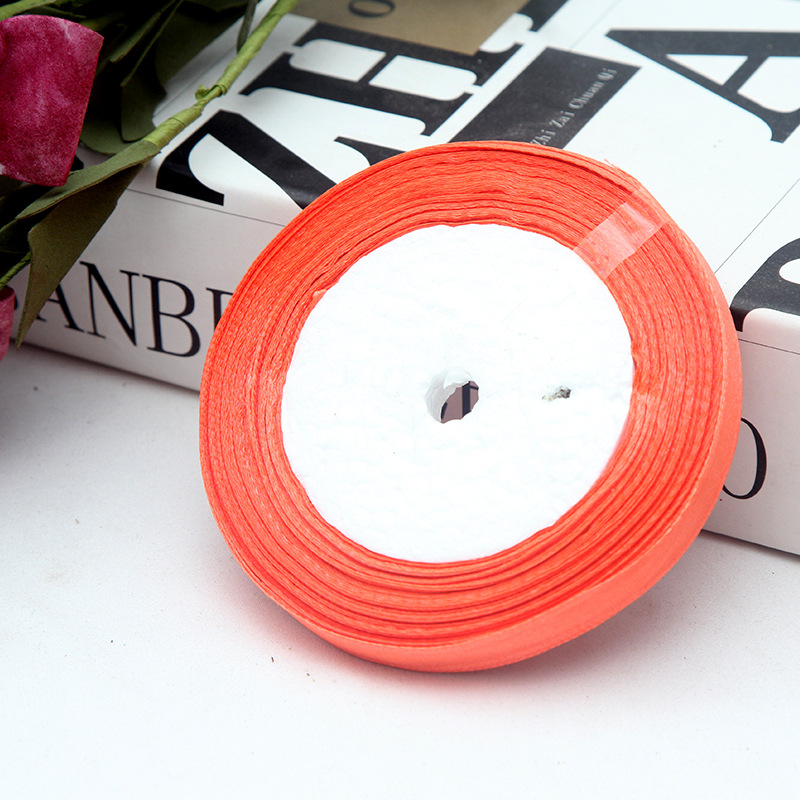 Fábrica al por mayor 1 a 5cm flores regalo cinta de poliéster pastel caja de regalo cinta de embalaje cinta de bricolaje hecho a mano