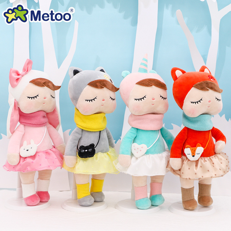Metoo Mi Rabbit Forest Anjiela Doll Spot Wholesale Cartoon Doll Stuffed Toy New Children's Toy