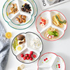 Scandinavian tableware, children's dinner plate home use