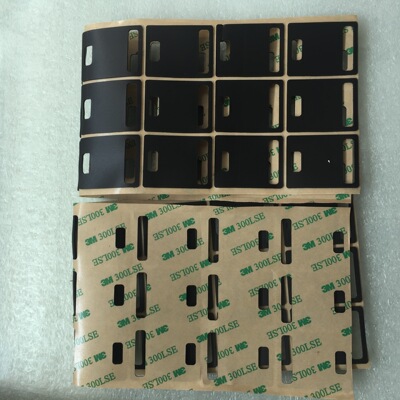 模切廠家批發顯示窗自粘泡棉高彈密封泡棉膠貼防塵防震膠墊