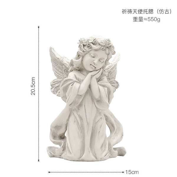 Pray that angel cheek support (antique)