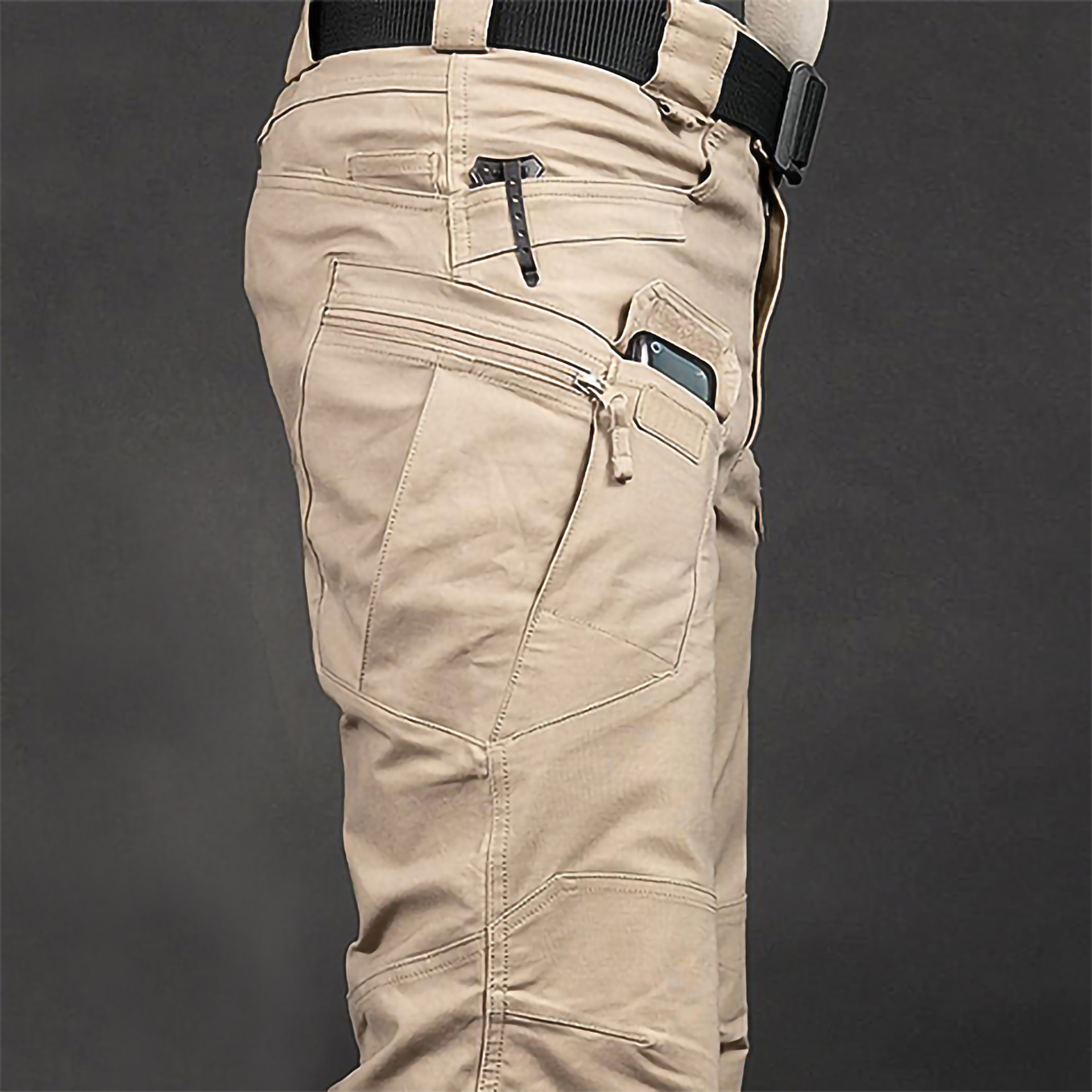 Pantalones tácticos para cónsules al aire libre ix7 pantalones de entrenamiento para hombres pantalones de servicio especial para fanáticos militares monos de varios bolsillos pantalones de asalto de combate