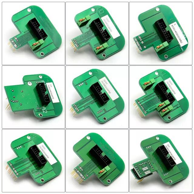 KTAG KESS KTM BDM 22 adapters Trasdata芯片调整工具全套适配器