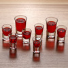 Glossy wineglass, bullet, set, wholesale, increased thickness