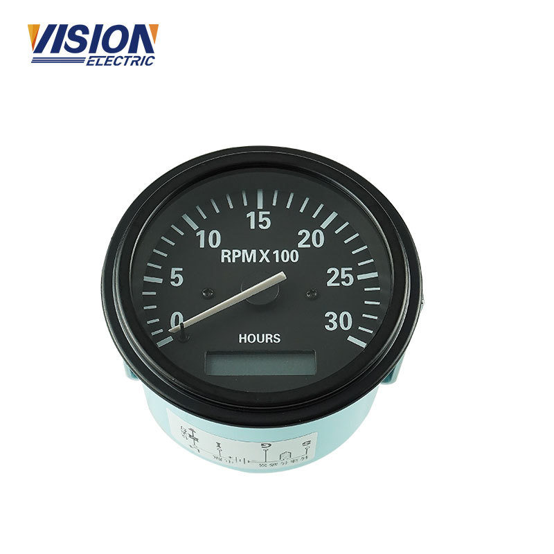 3049555柴油发电机配件转速表小时计指针式转速计时表3049555