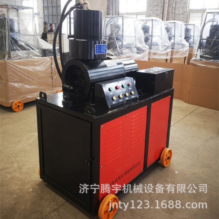 全自动液压钢筋墩粗机 双缸钢筋墩粗机 液压钢筋墩粗机图片