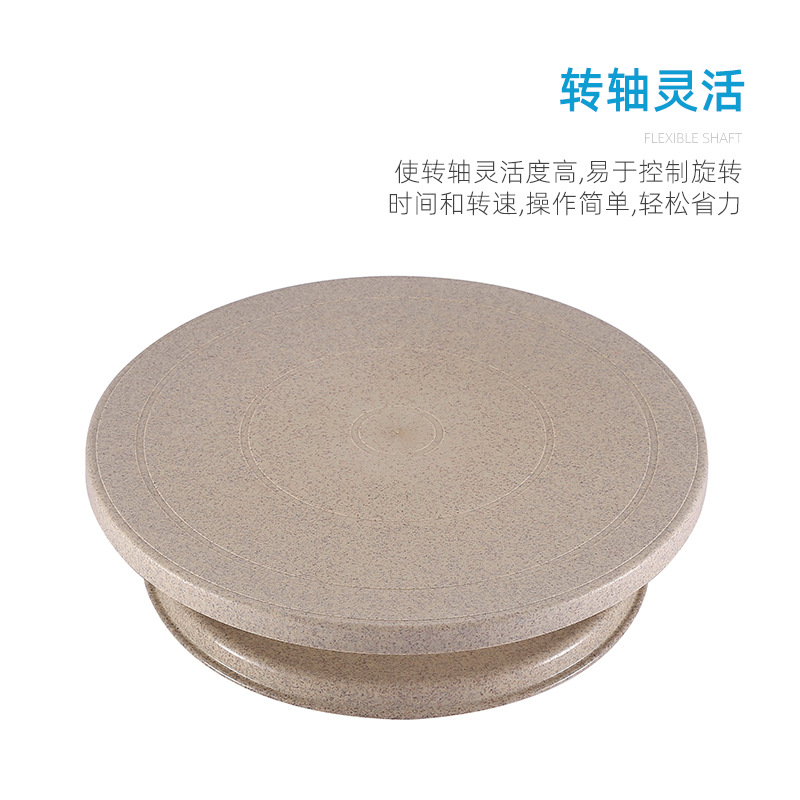 Herramientas para hornear pastel que hace la placa giratoria suministros de plástico raspador espátula decoración tabla herramienta combinación traje