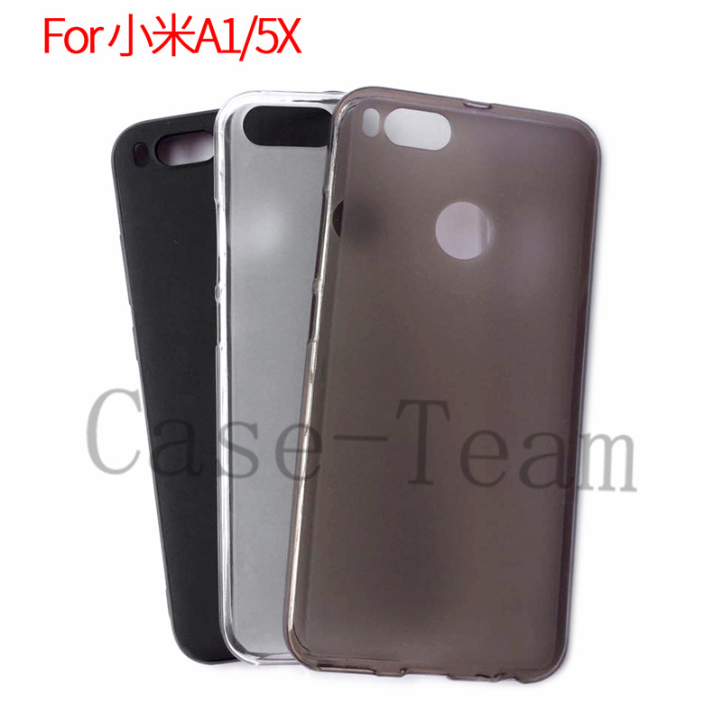Suitable for Xiaomi Mi A1 protective case mobile phone case Mi 5X full frosted TPU pudding painted soft case material