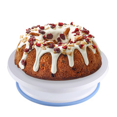 Baking tool cake decorating turntable anti-slip rotating icing disc mold birthday cake plastic icing stand