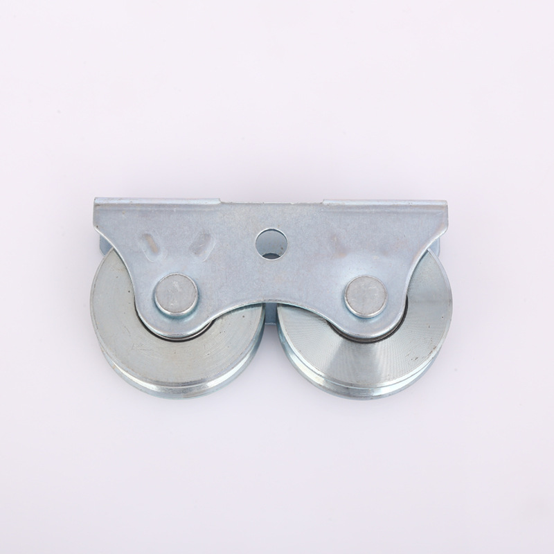 Polea Doble para Puerta Corredera Silencioso con Rodamiento para Puertas y Ventanas Correderas image 6
