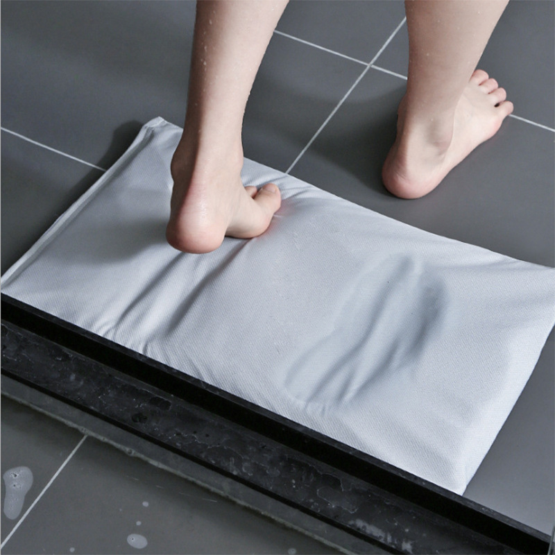 Diatomaceous Earth Foot Mats, Bathroom Absorbent Mats, Bathroom Anti-Slip Mats, Diatom Mud Soft Floor Mats, Diatom Mud Floor Mats