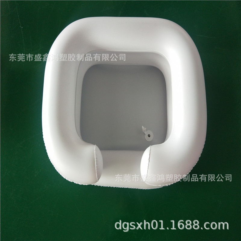 跨境现货批发25丝PVC充气洗头盆充气洗脚盆瘫痪病人专用洗头盆厂