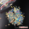 4mm stars Moon sequins Golden light color drops material Nail glittering jewelry DIY embellishment accessories 10g