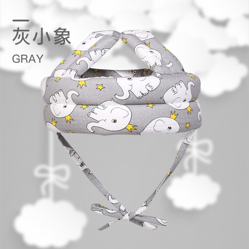 Baby Learning to Walk Head Protection Pillow Cartoon Children Head Protection Pillow Breathable Wholesale Head Cushion Baby Standing Anti-Fall Pillow
