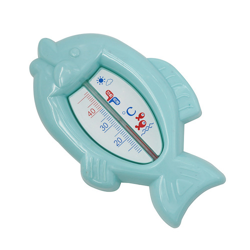 Cute fish-shaped baby water thermometer, baby bath cartoon water thermometer, children's indoor thermometer