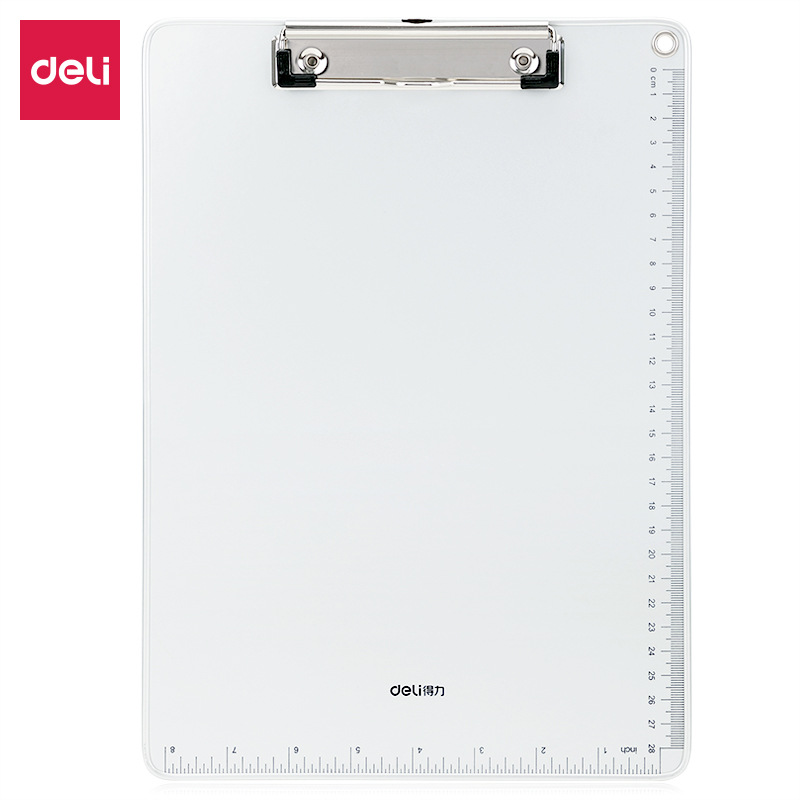 Deli 64504 tablero de la carpeta A4 herramienta de escritura pad de oficina de negocios papelería carpeta de archivos