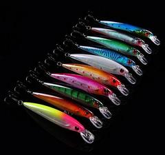 Small-scale wholesale laser long-range fake lure fish hook bionic lure minnow lure fishing gear fake lure 11cm/13.5g