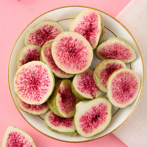 Delicious freeze-dried figs ready-to-eat fruit crisp extra large 250g dehydrated dried figs bulk snacks