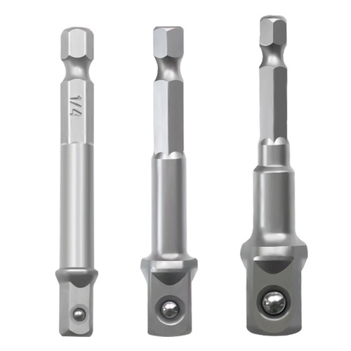 Hexagonal handle to square rod socket electric drill joint extended electric wrench socket head connection conversion rod hand