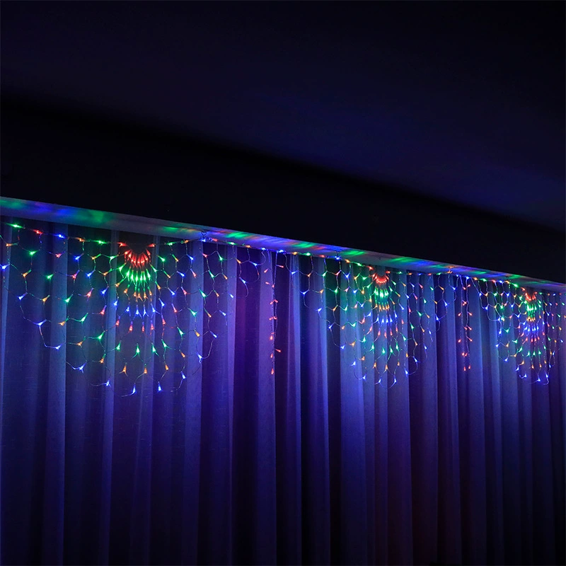 LED рождественские украшения для помещения, огни