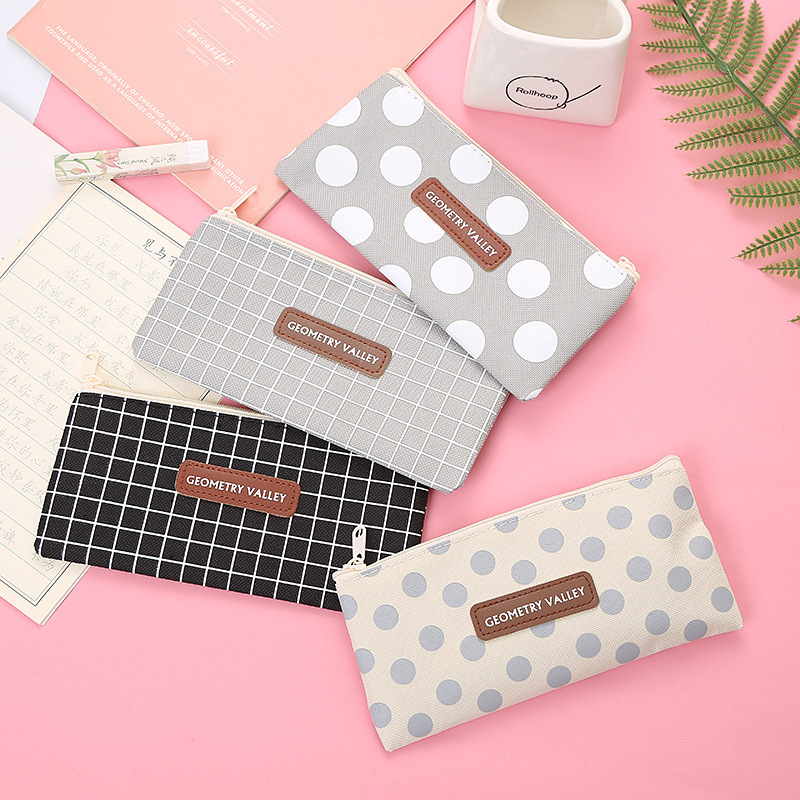 square cute pencil case